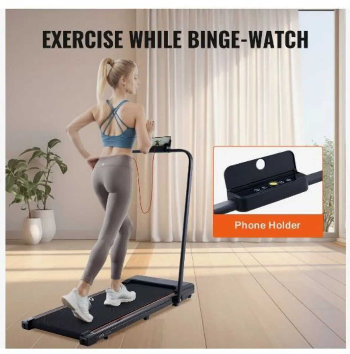 Walking Pad, Under Desk Treadmill for Home Office - Image 2