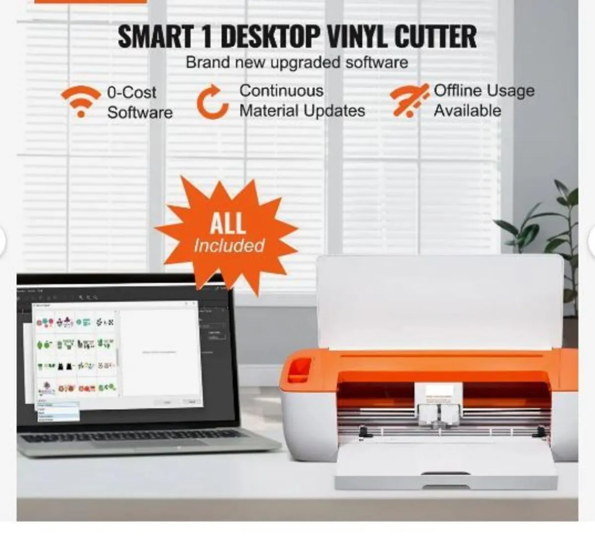 Vinyl Cutter Machine, Bluetooth Connectivity DIY - Image 3