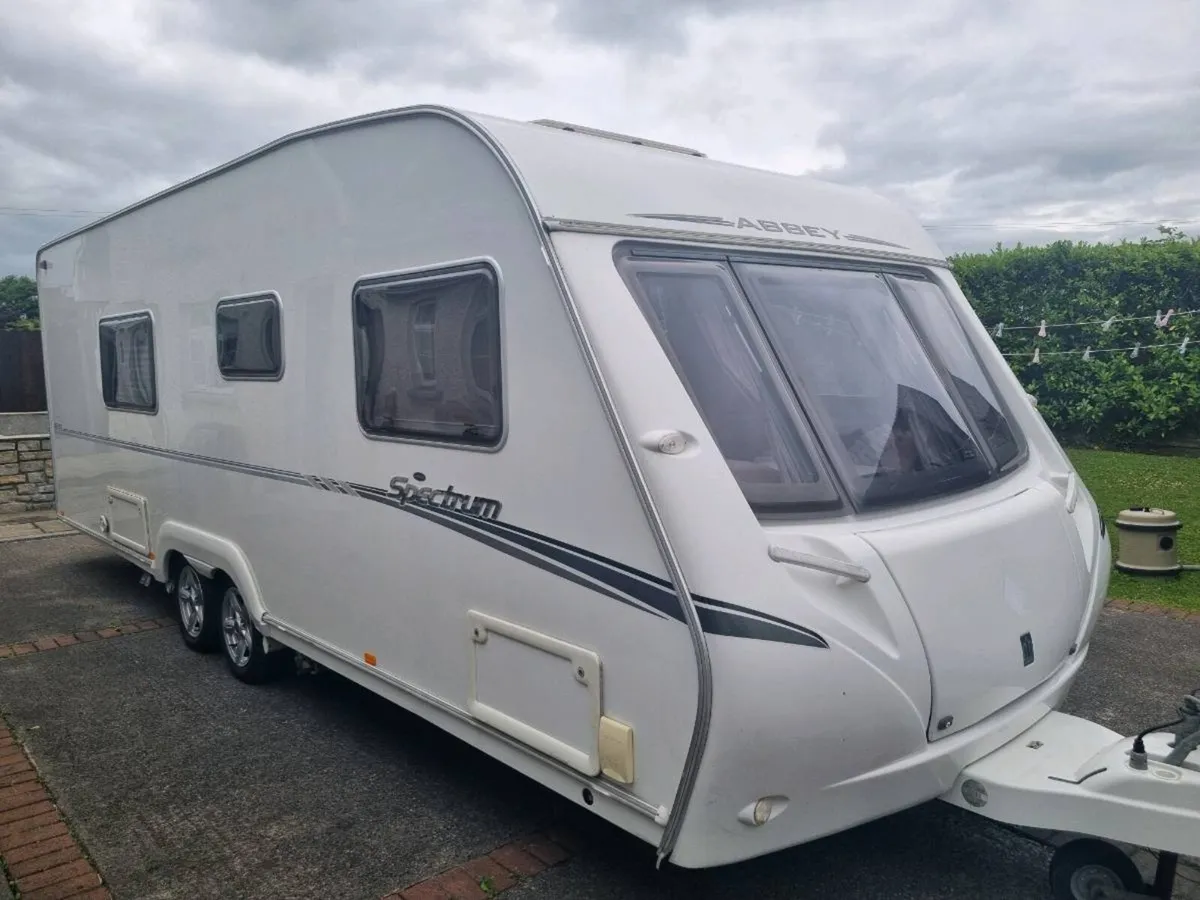 Abbey Spectrum 4 berth. FIXED BED. DEPOSIT TAKEN - Image 1