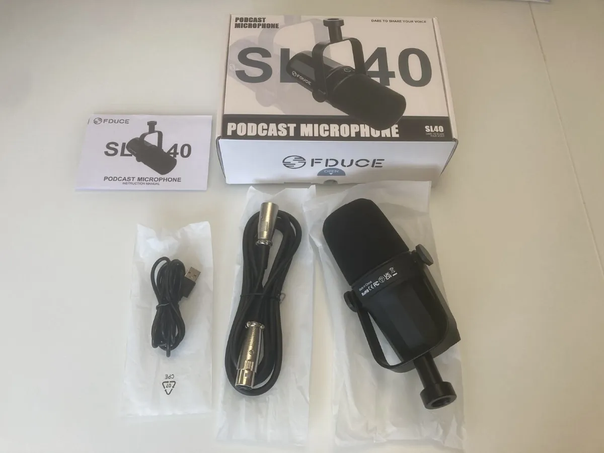 FDUCE SL40 Dynamic Microphone for Podcasting etc. - Image 1