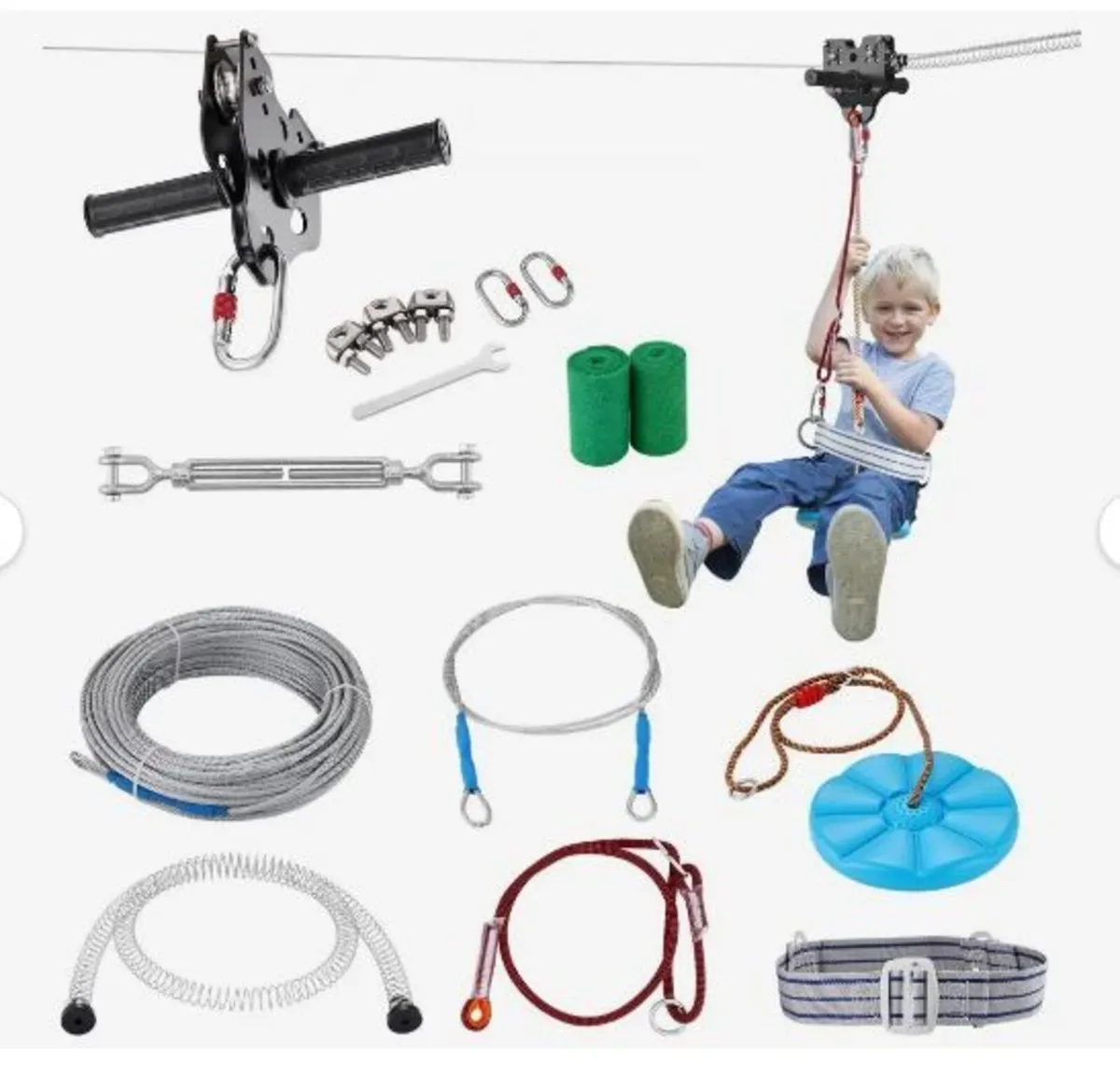 Zipline Kit for Kids and Adult - Image 1