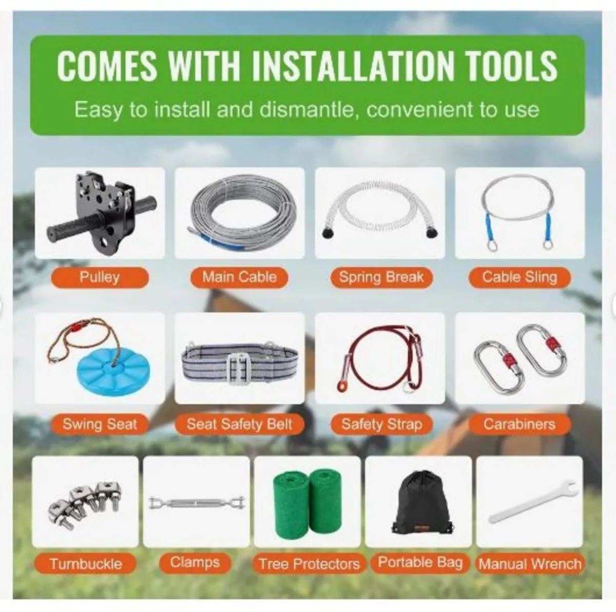 Zipline Kit for Kids and Adult - Image 4