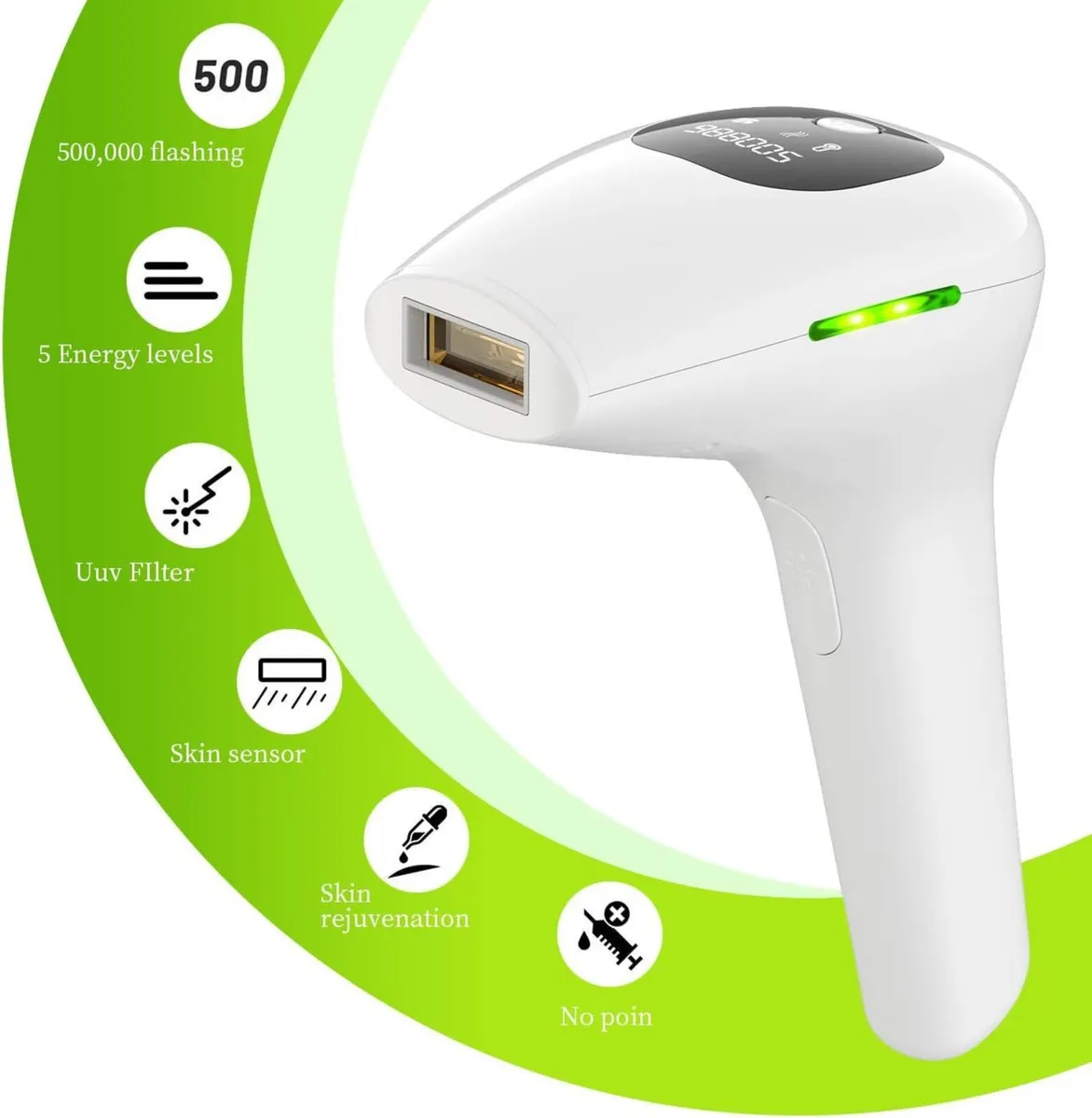 IPL Laser Hair Removal System for Face and Body - Image 1