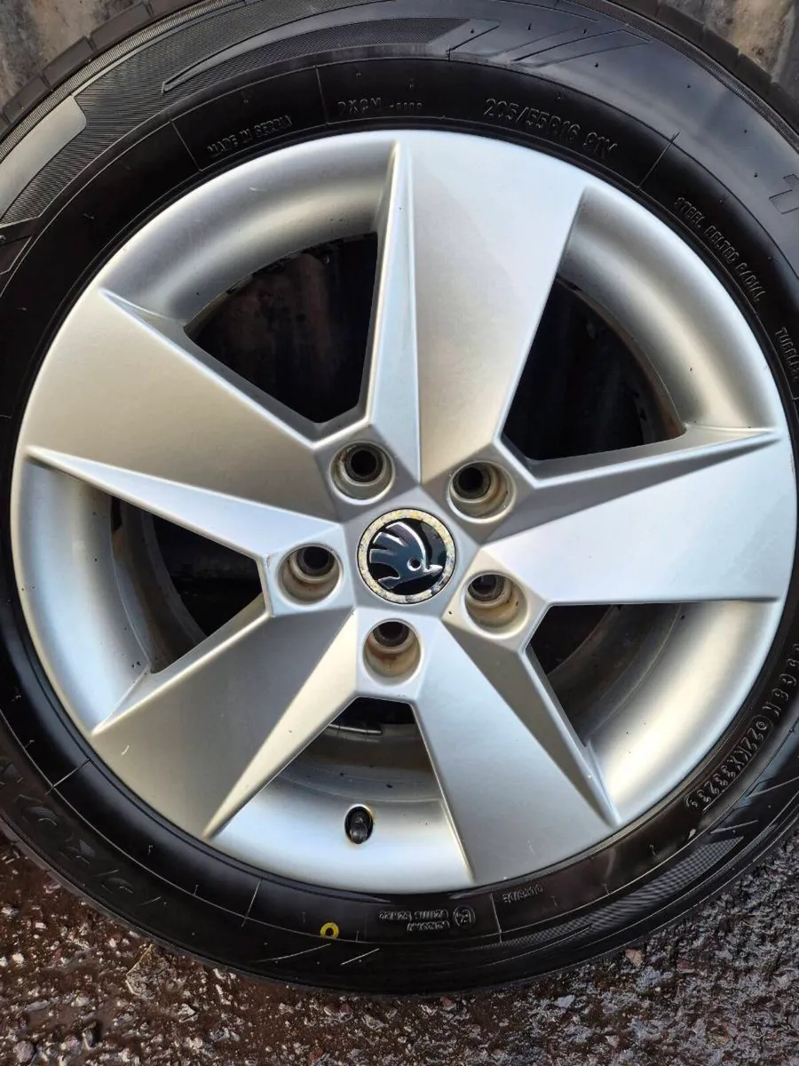 16" Skoda alloys - Image 2
