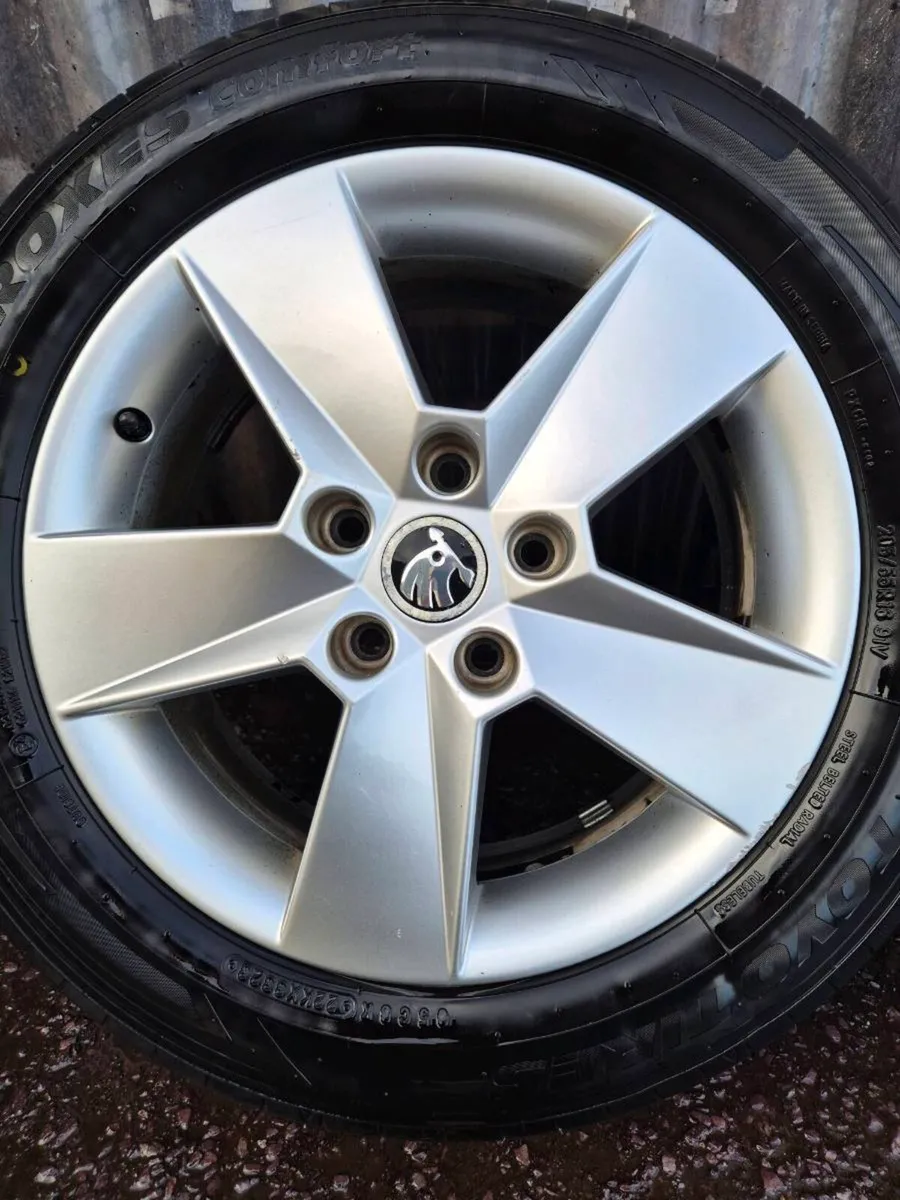 16" Skoda alloys - Image 1