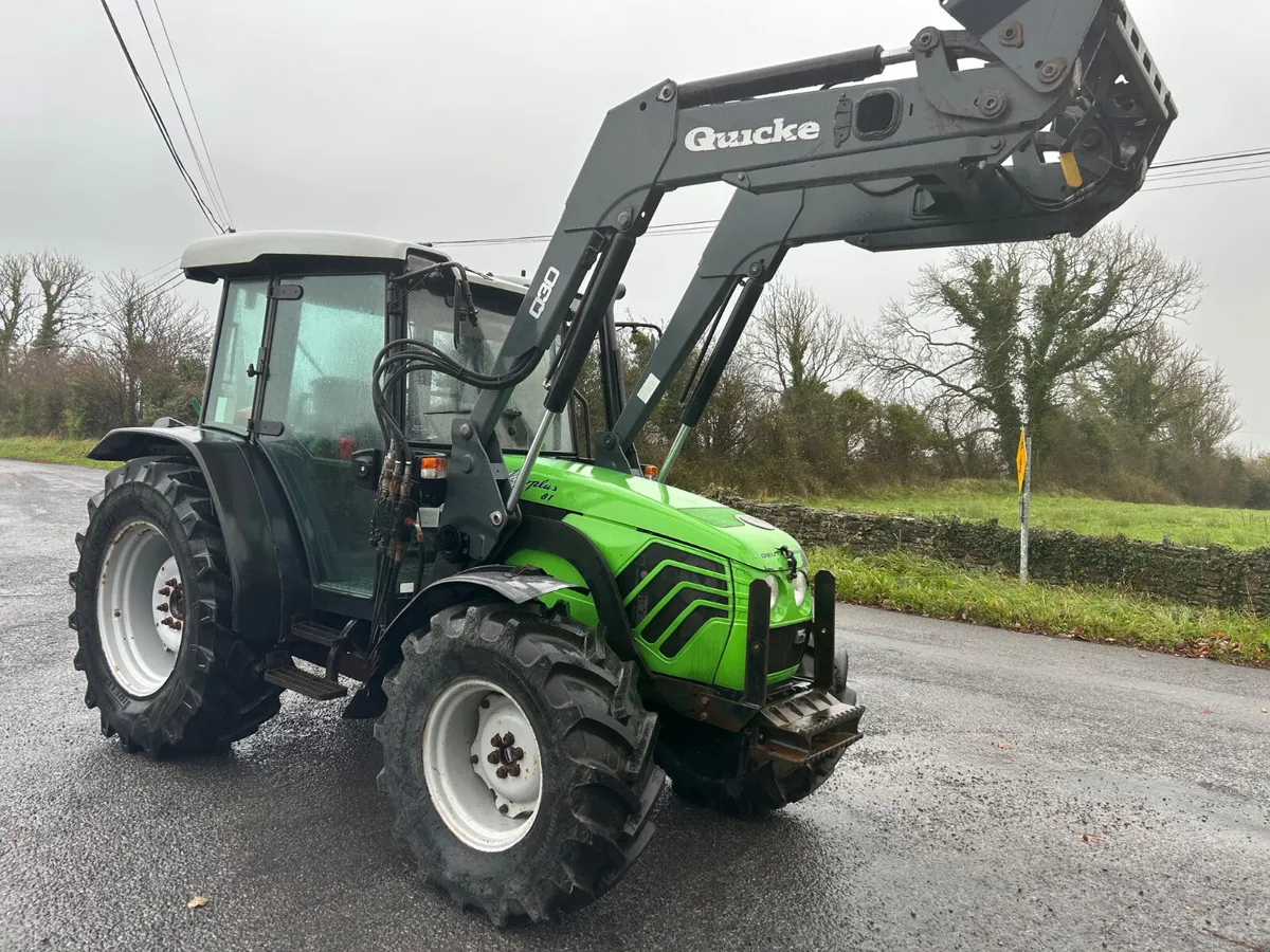 2007 Deutz Agroplus 87 with Loader - Image 3