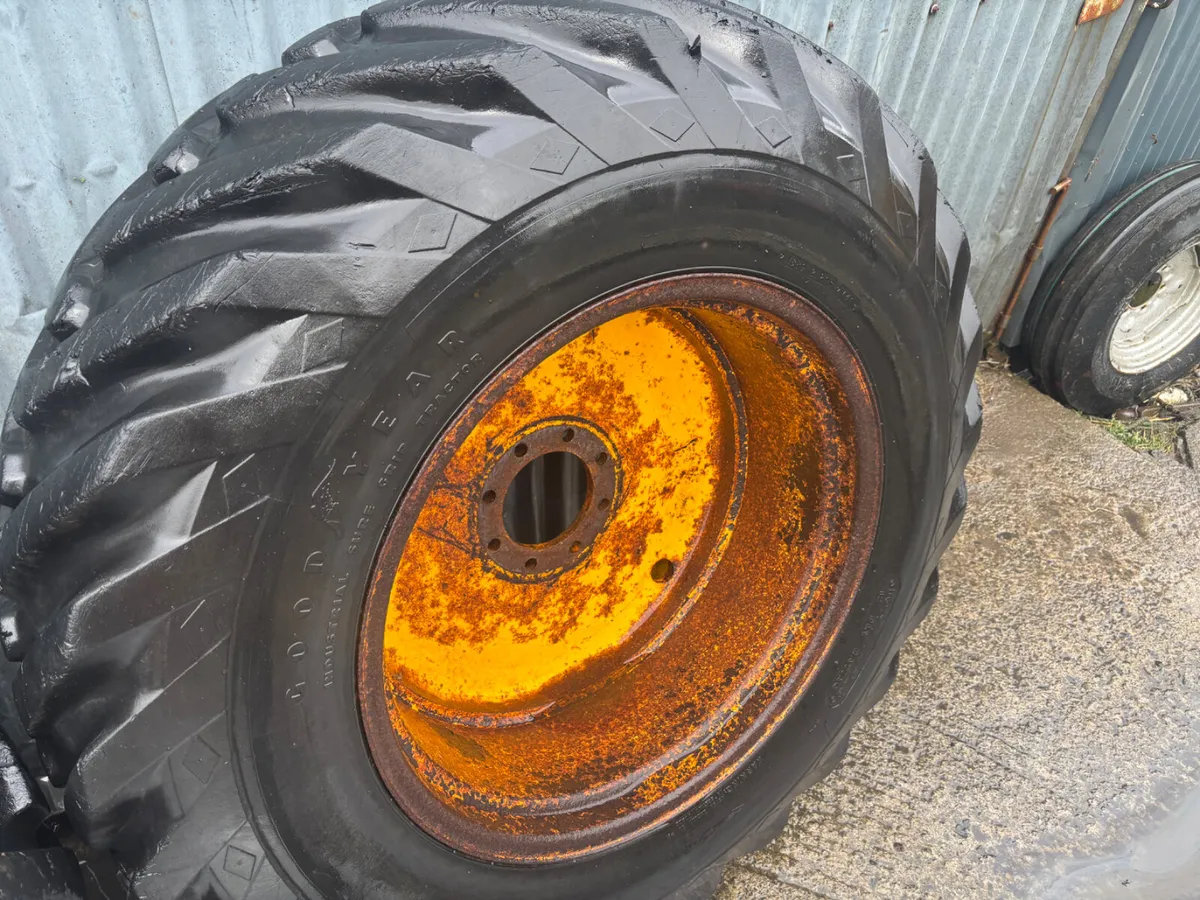 Complete Set of Wheels Suit 50B / MF Tractors - Image 3