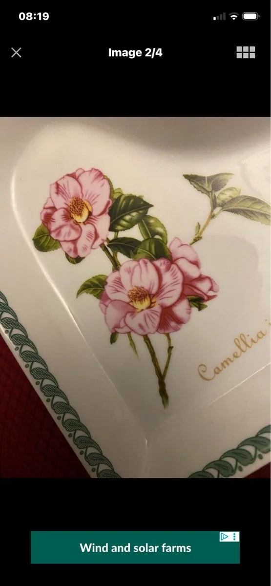 Heart Shape Porcelain Dish - Image 2