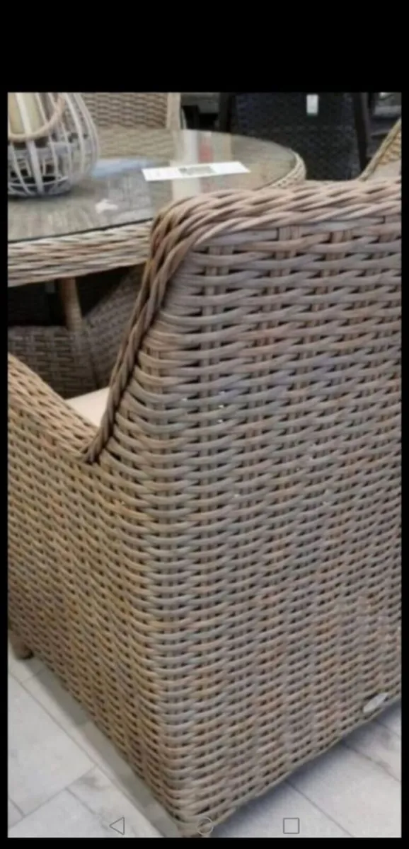 **CLEARANCE** Brand New Basket Rattan 6 Seater - Image 2