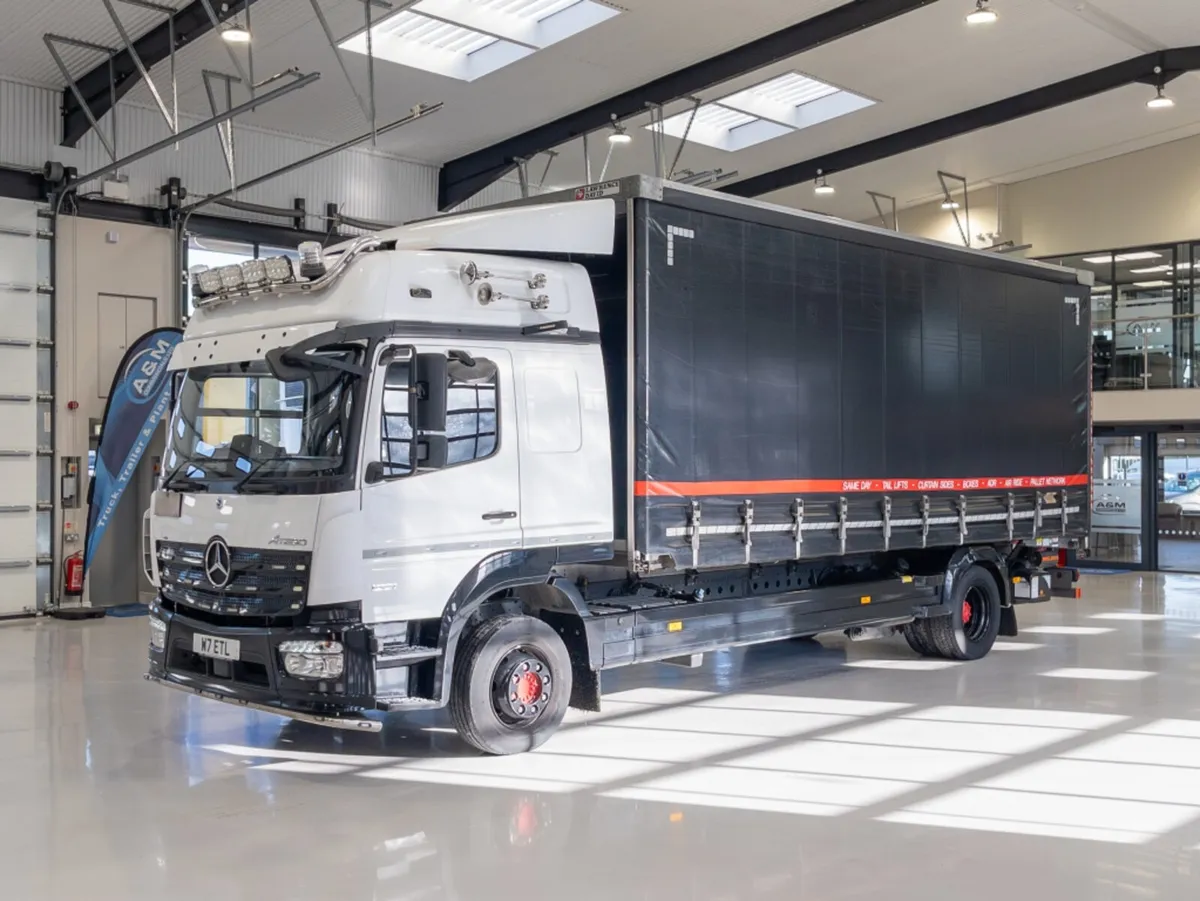 2023 MERCEDES-BENZ ATEGO 1221 CURTAINSIDER - Image 3