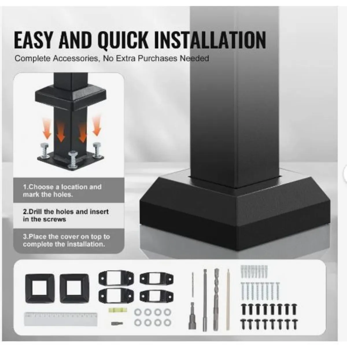 Handrails for Outdoor Steps, 4-5 Step - Image 2