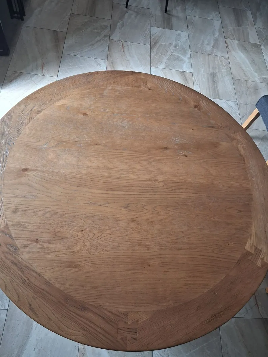 Solid Oak Kitchen table - Image 1