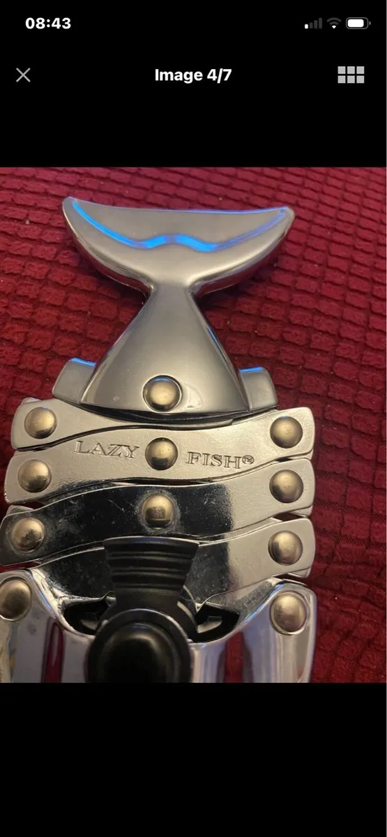 Vintage ‘The Lazy-fish’ Corkscrew - Image 4