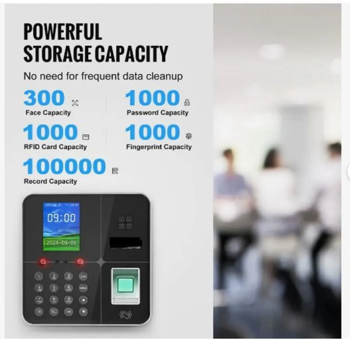 Time Clock, Employee Attendance Machine - Image 4