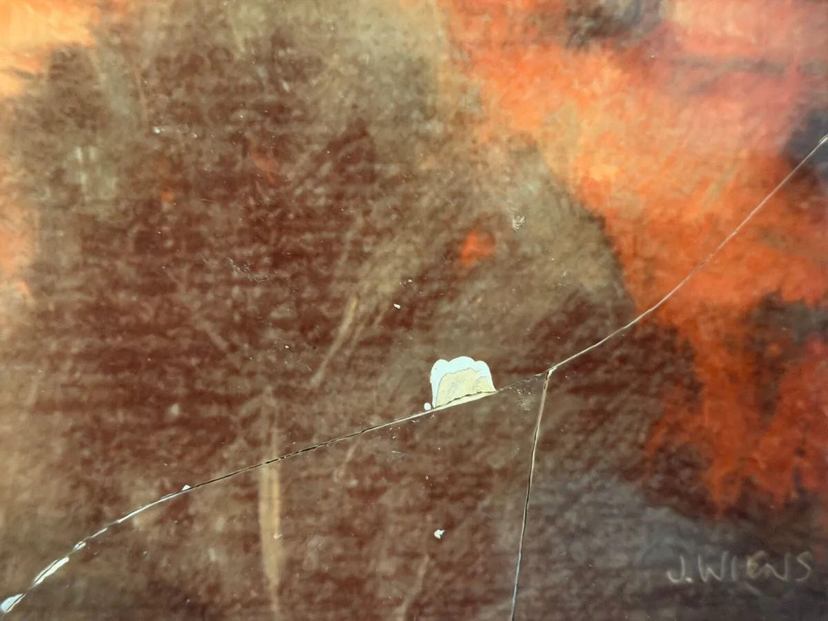 Decorative tile tray by J. Wiens - Image 4