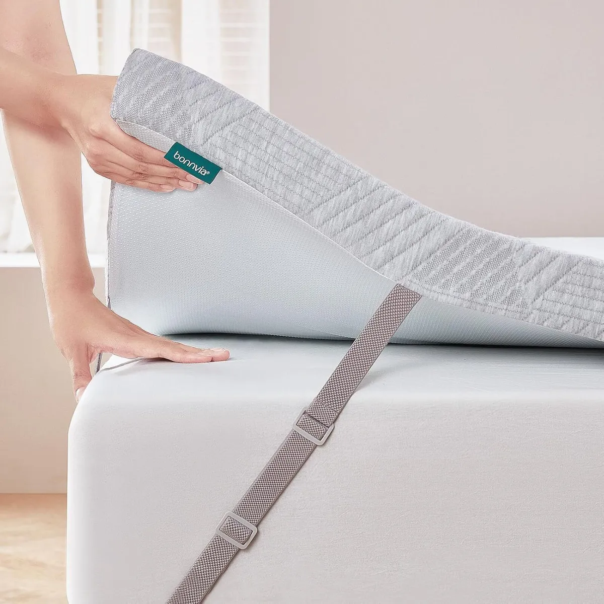 Mattress Topper Double Bed Thick with Machine - Image 1