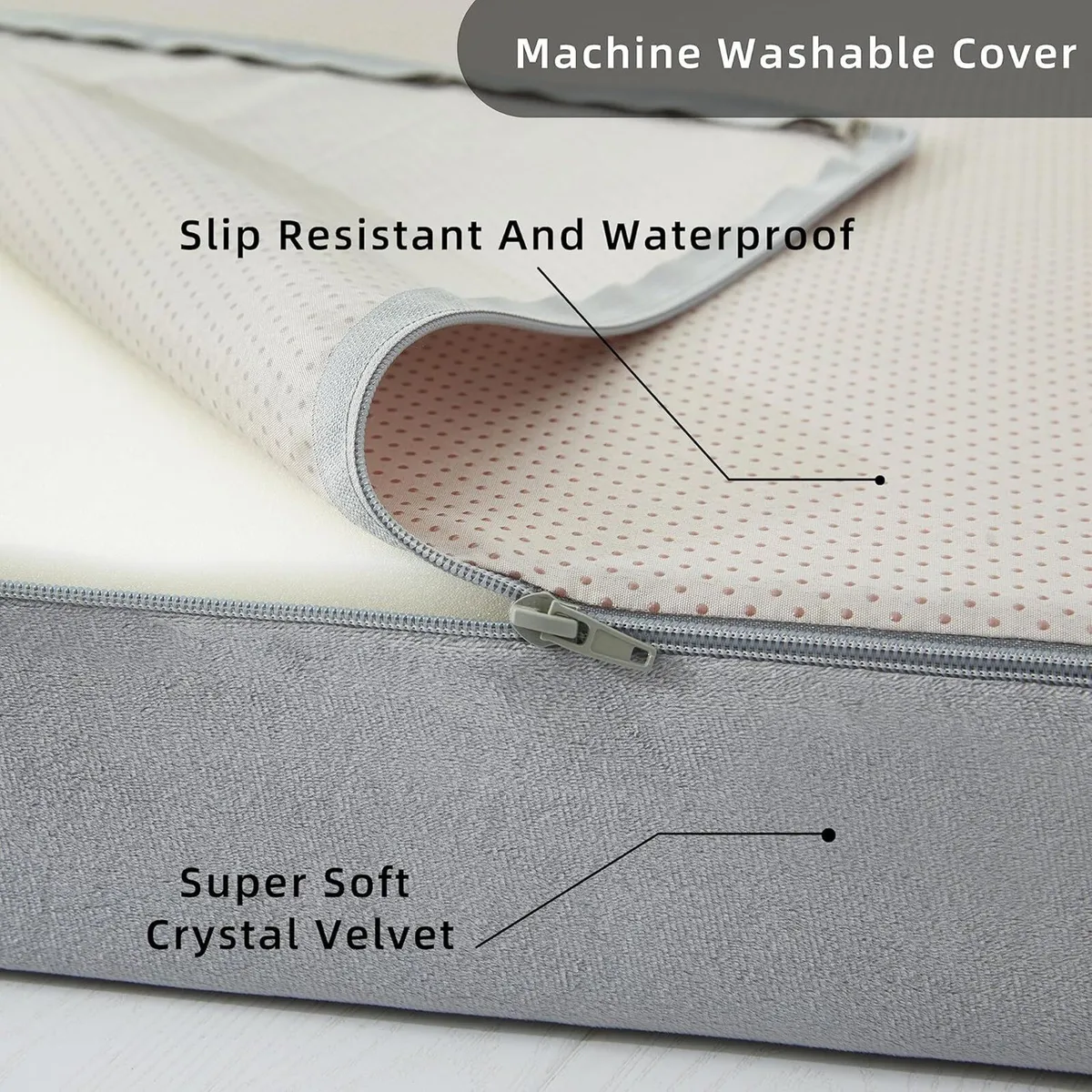 10CM Single Memory Foam Folding Sleeping Pad - Image 4