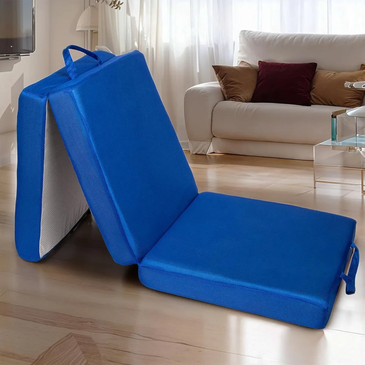 Tri-Folding Memory Foam Mattress 10 cm Foldable - Image 1