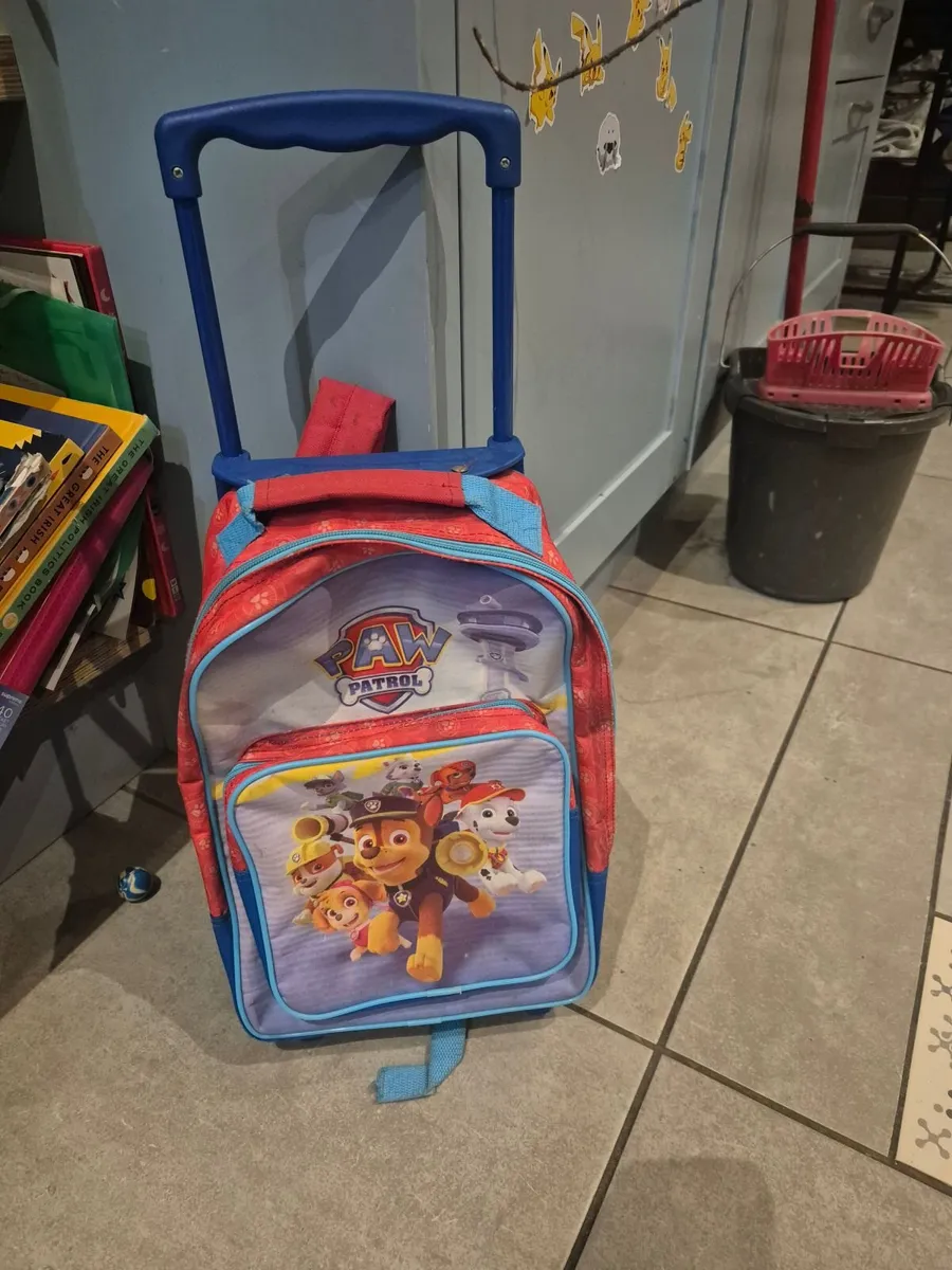 Paw patrol kids suitcase