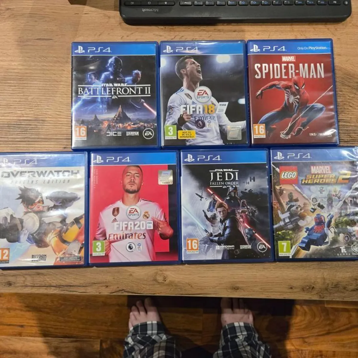 PlayStation PS4 Pro 1TB Bundle 2 Controllers 7 Games Charger Box - Image 4
