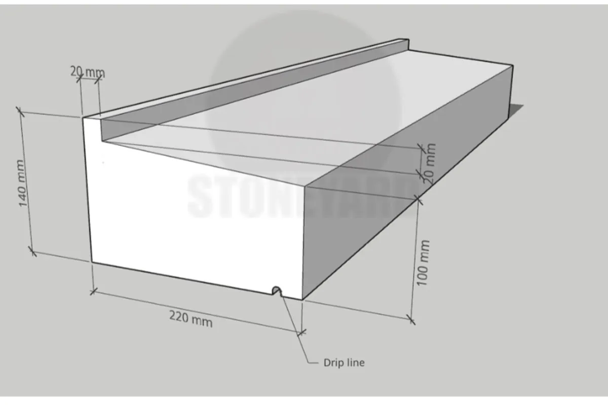 Silver Granite Window Sills - Image 3