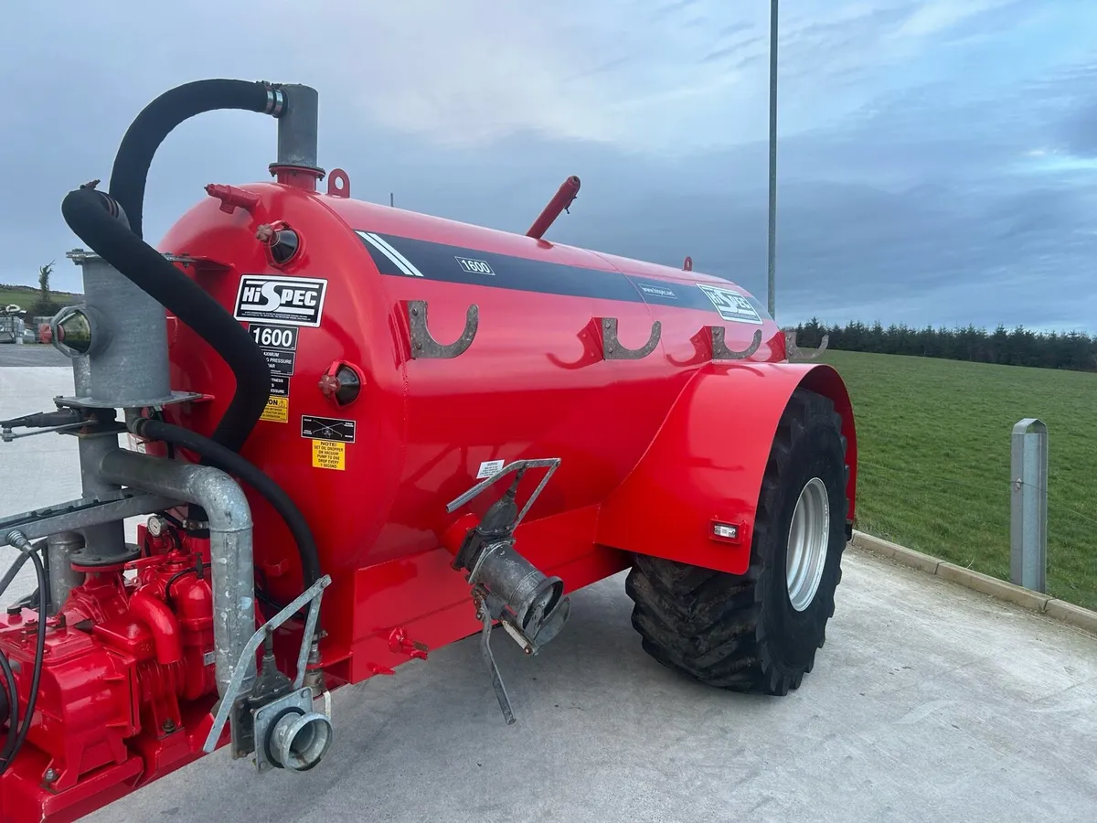 Hi-Spec 1600 Gallon Tanker With Rain Gun - Image 2