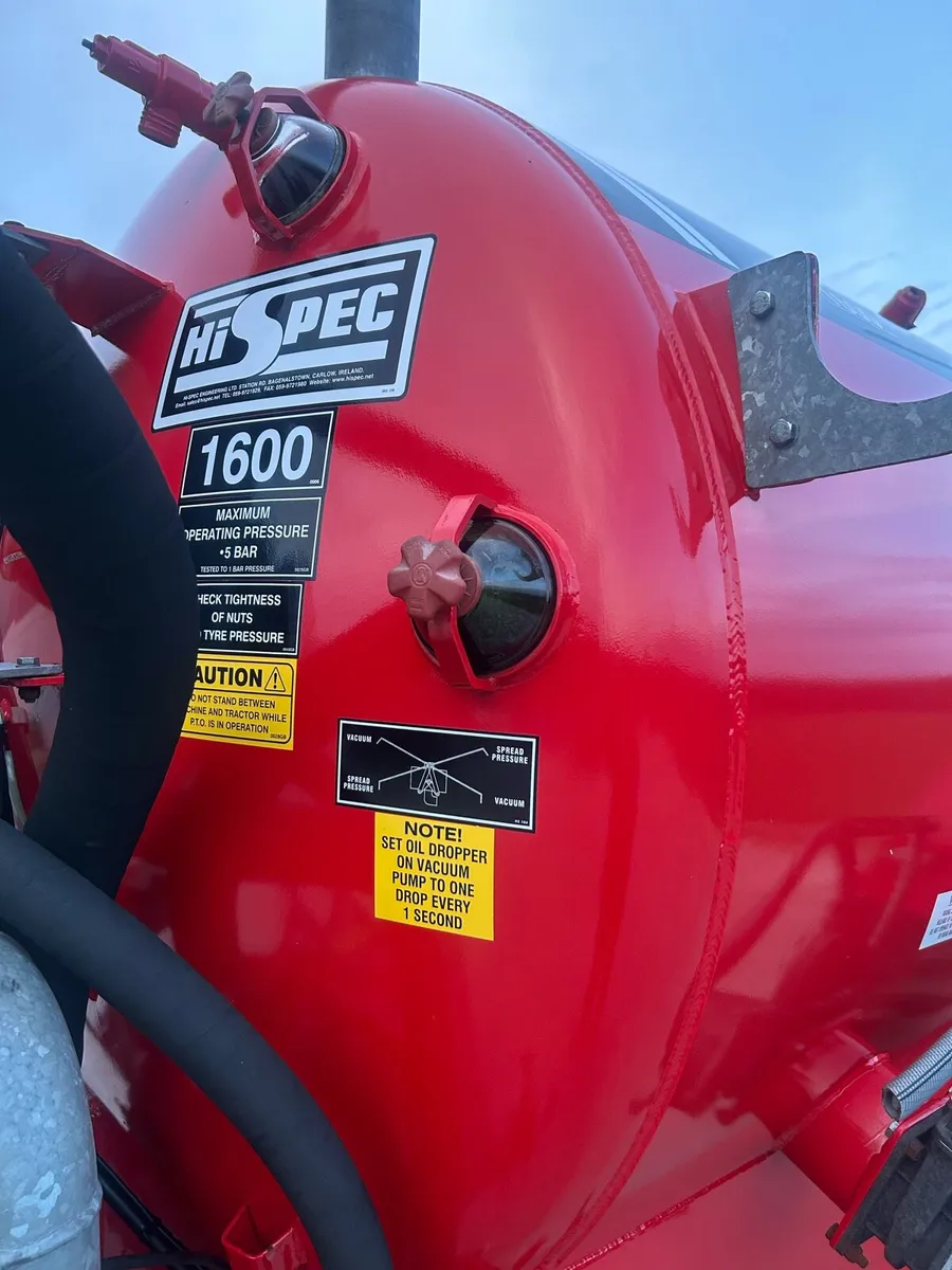 Hi-Spec 1600 Gallon Tanker With Rain Gun - Image 4