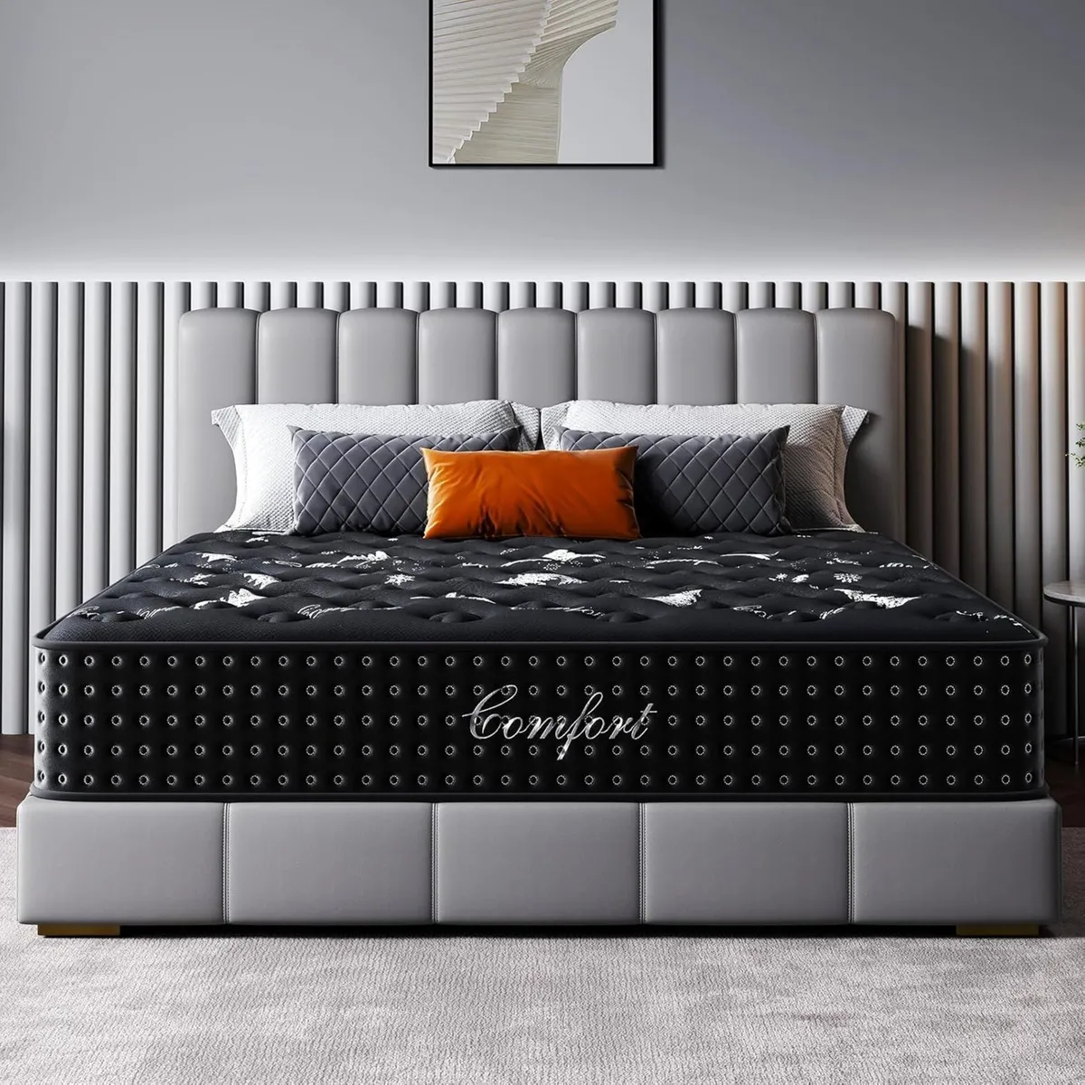 Double Mattress 10 Inch Gel Memory Foam Bed 7 - Image 2