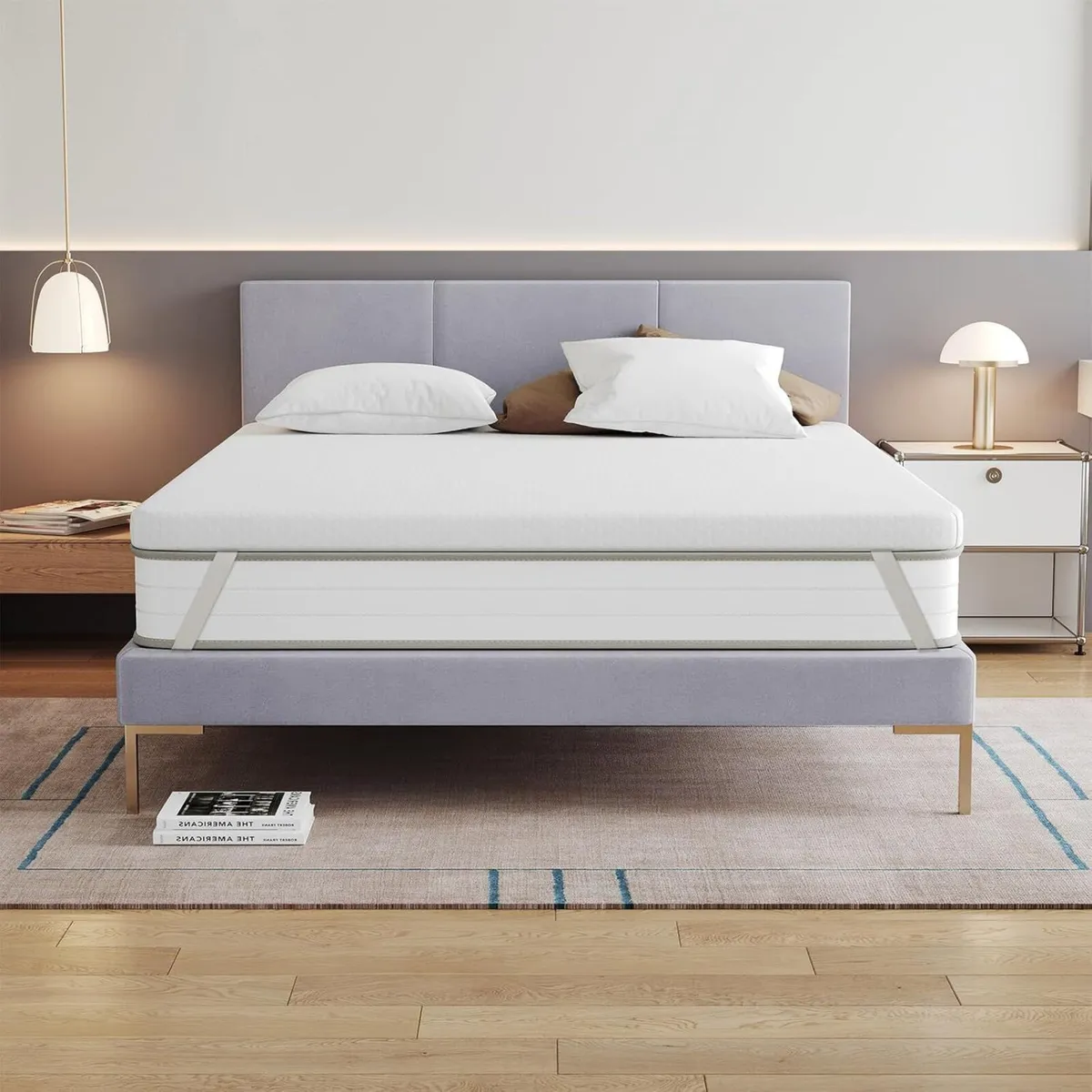 Frideko Memory Foam Mattress Topper - 5cm Thick - Image 2