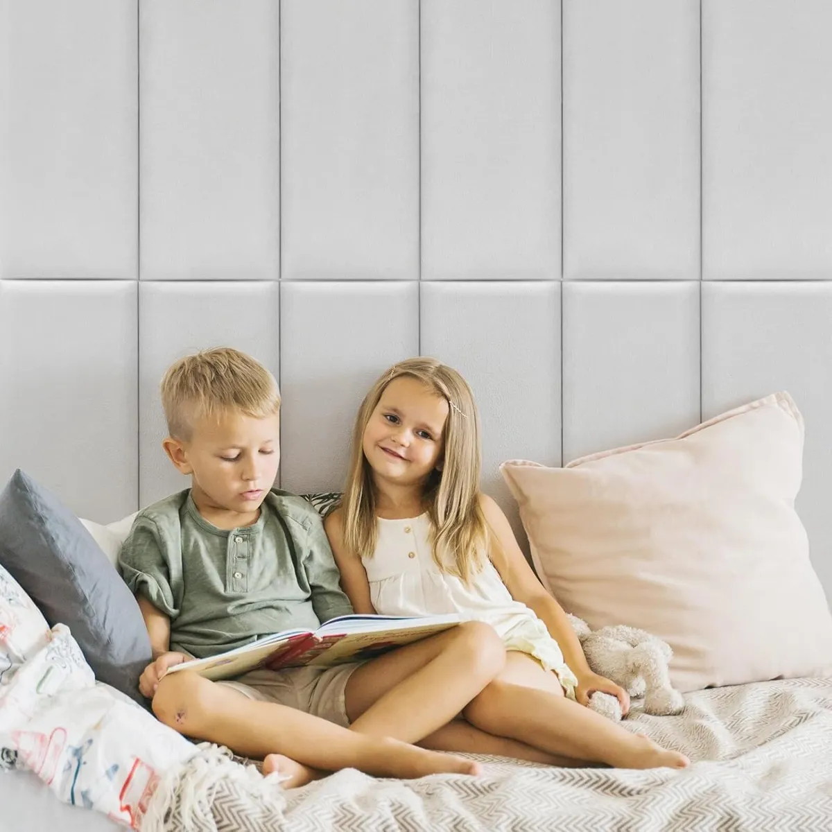 Peel and Stick Headboard for Twin Full Queen in - Image 2