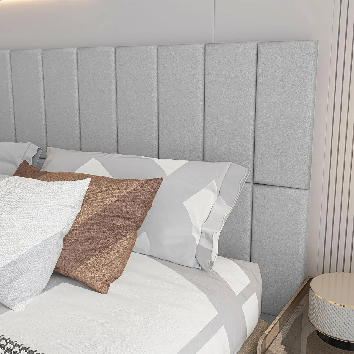 Peel and Stick Headboard for Twin Full Queen in - Image 4