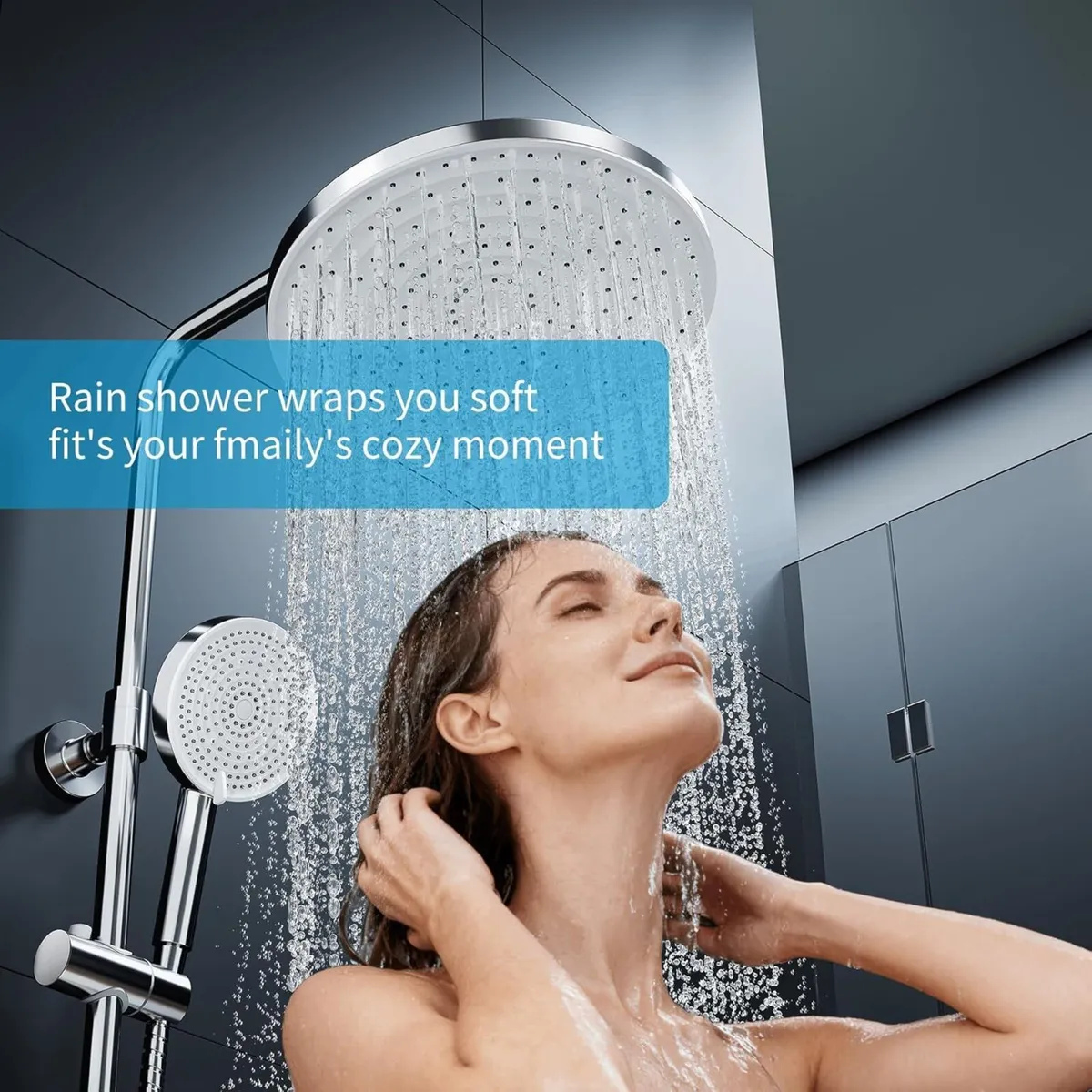 Thermostatic Shower Set - 12 Rainfall Head - Image 3