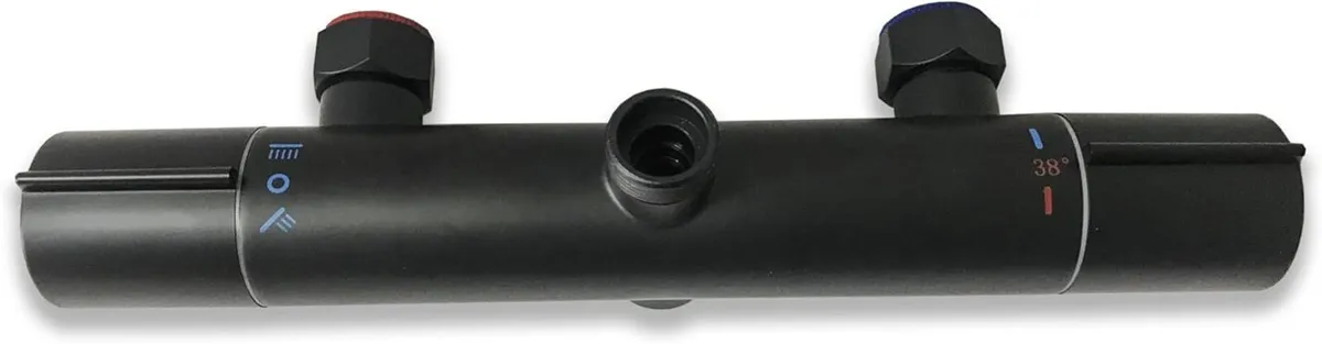 Thermostatic Shower Mixer Set for Bathroom Square - Image 3