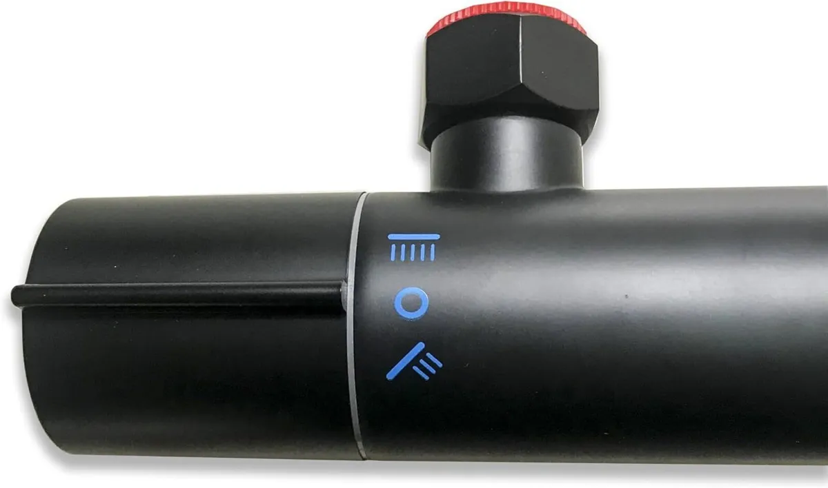 Thermostatic Shower Mixer Set for Bathroom Square - Image 4