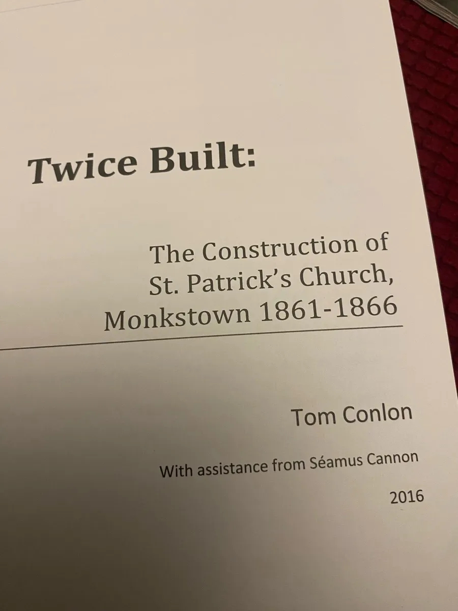 Twice Built- St Patrick’s Church Monkstown Dublin - Image 2