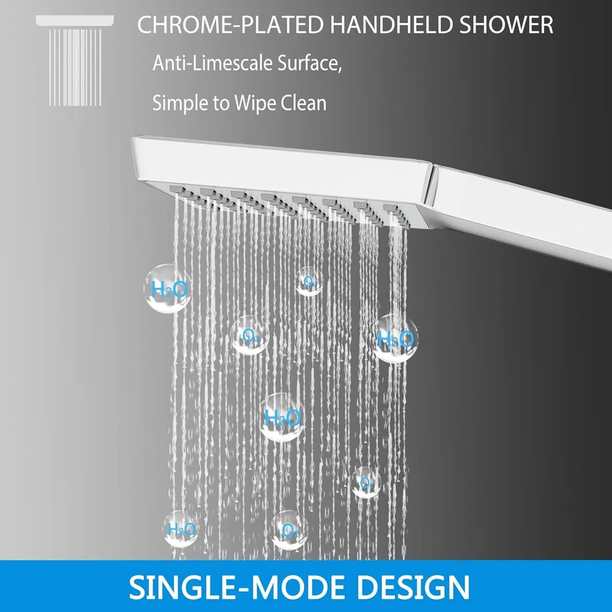 Thermostatic Shower Mixer Set 8 Rainfall - Image 4