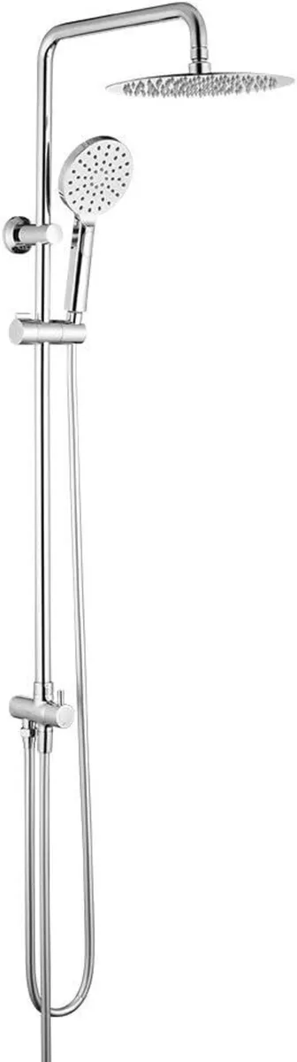 COLUMNAS-G7005 Modern Chrome Shower Riser Rail - Image 4