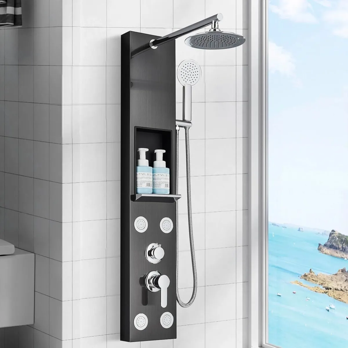 Shower Panel Tower Column System Rainfall - Image 1