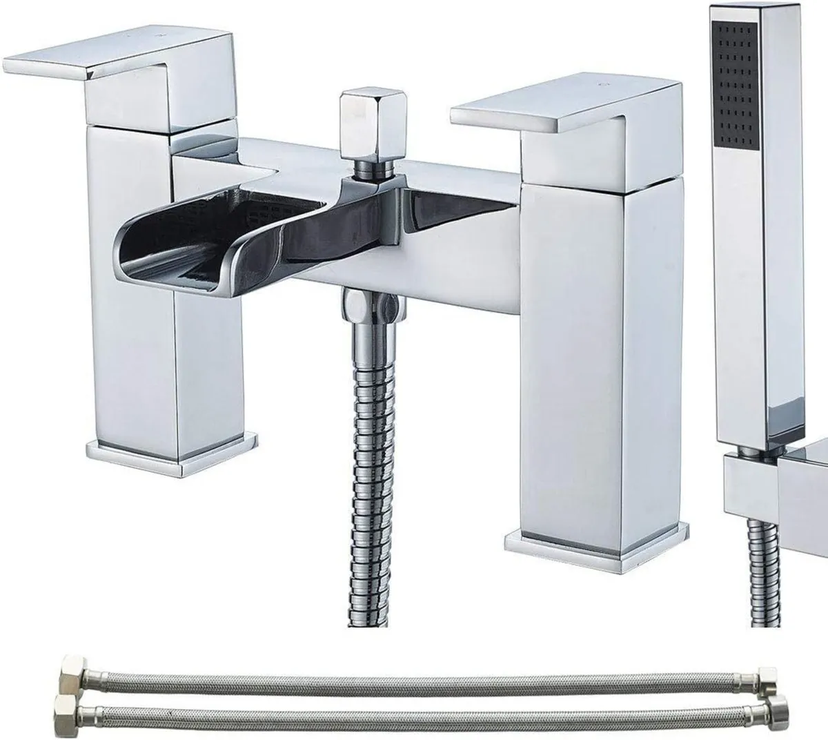 Bath tap with Shower Waterfall Filler Mixer Tub - Image 1