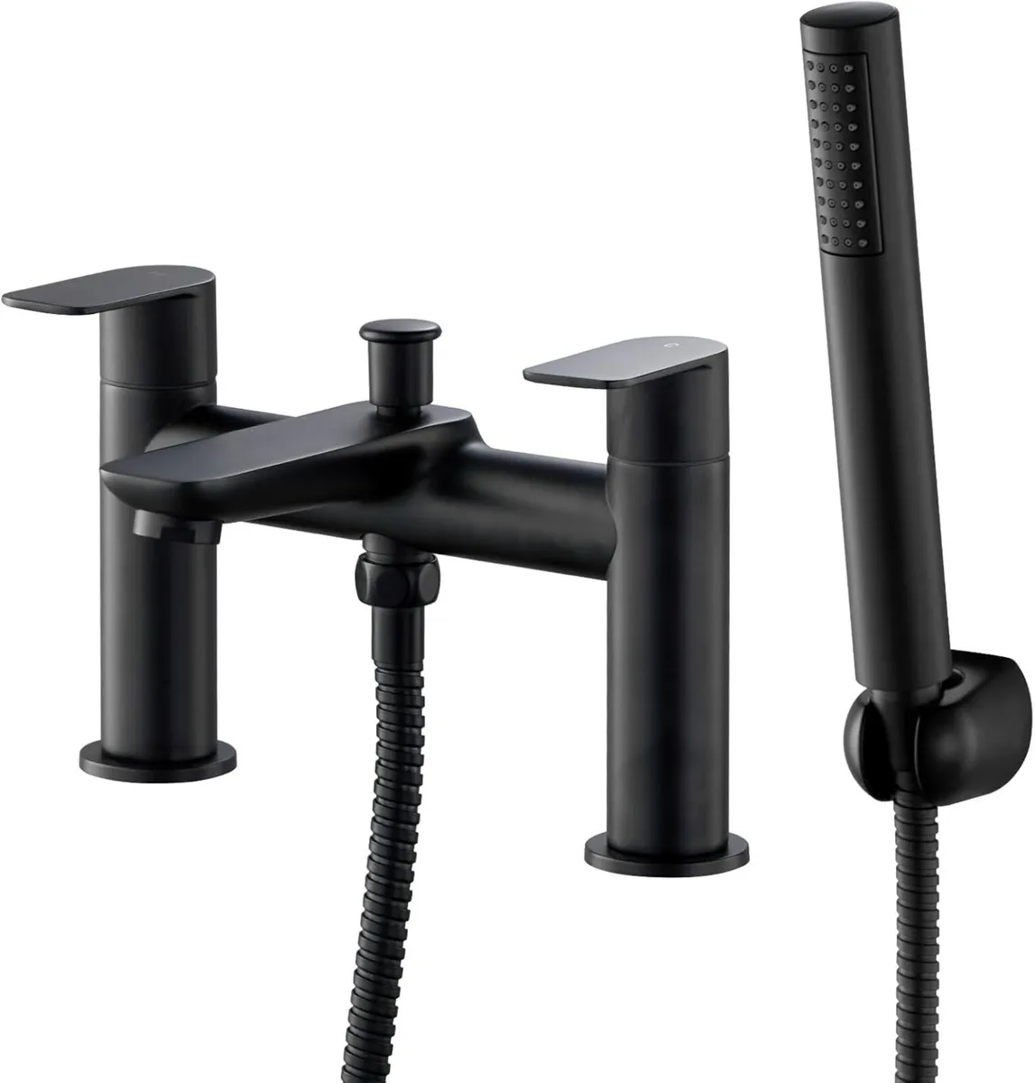 Matte Black Bathroom Taps with Shower Sink - Image 1