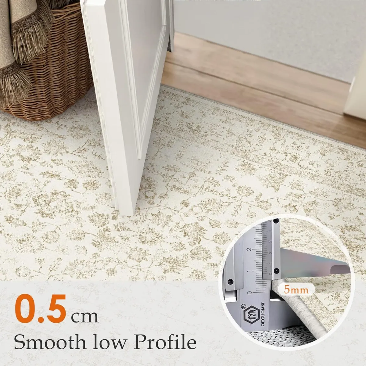 Rugs Living Room 240x300 cm Extra Large Vintage - Image 3