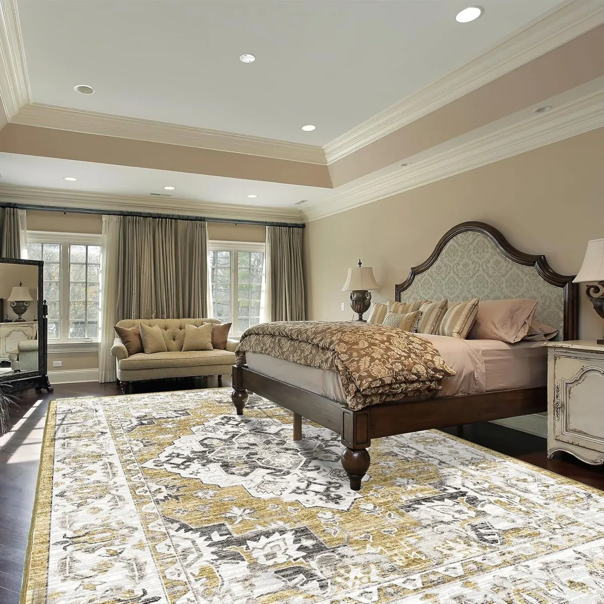 Vintage Area Rugs for Living Room - Traditional - Image 2