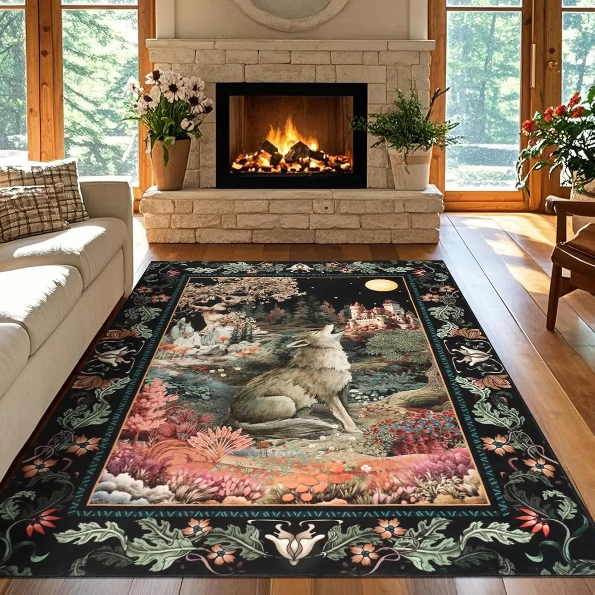 Washable Area Rugs for Living Room 160x230cm - Image 1