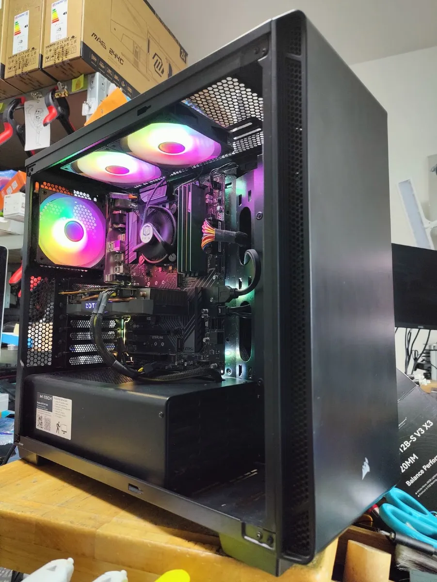 Custom Gaming PC i5 9600KF/24GB RAM/GTX 1080 8GB/s - Image 2