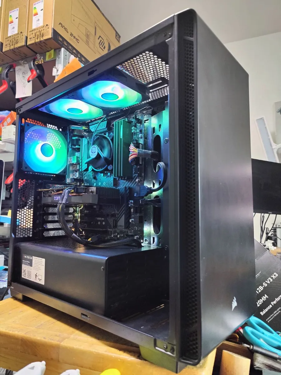 Custom Gaming PC i5 9600KF/24GB RAM/GTX 1080 8GB/s - Image 1