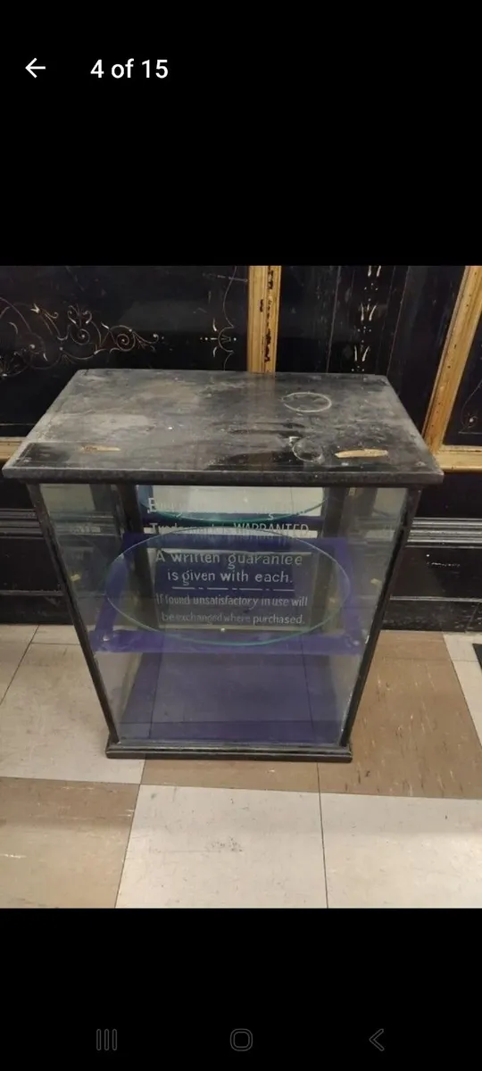Antique Shop Display Cabinet - Image 4