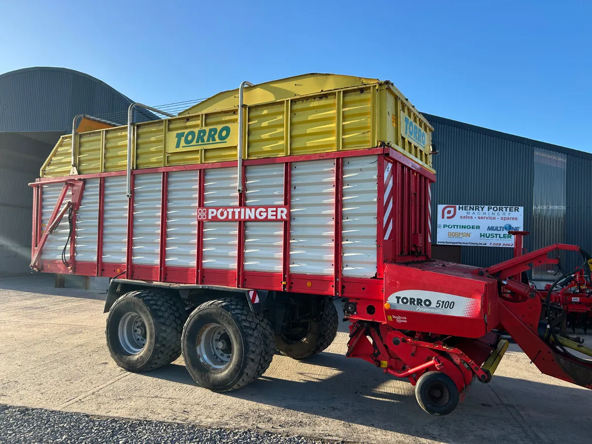 Pottinger Torro 5100 silage wagon - Image 1