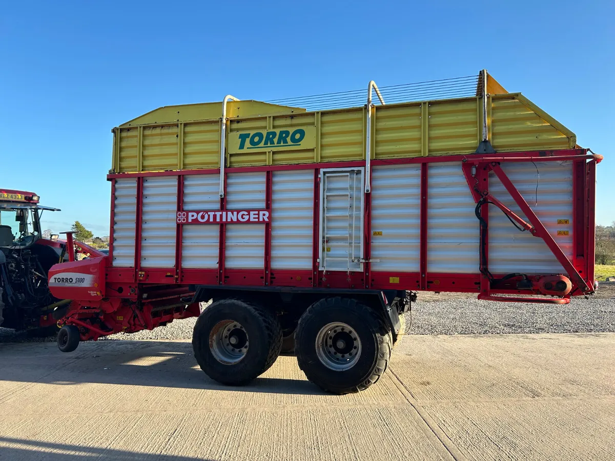 Pottinger Torro 5100 silage wagon - Image 2