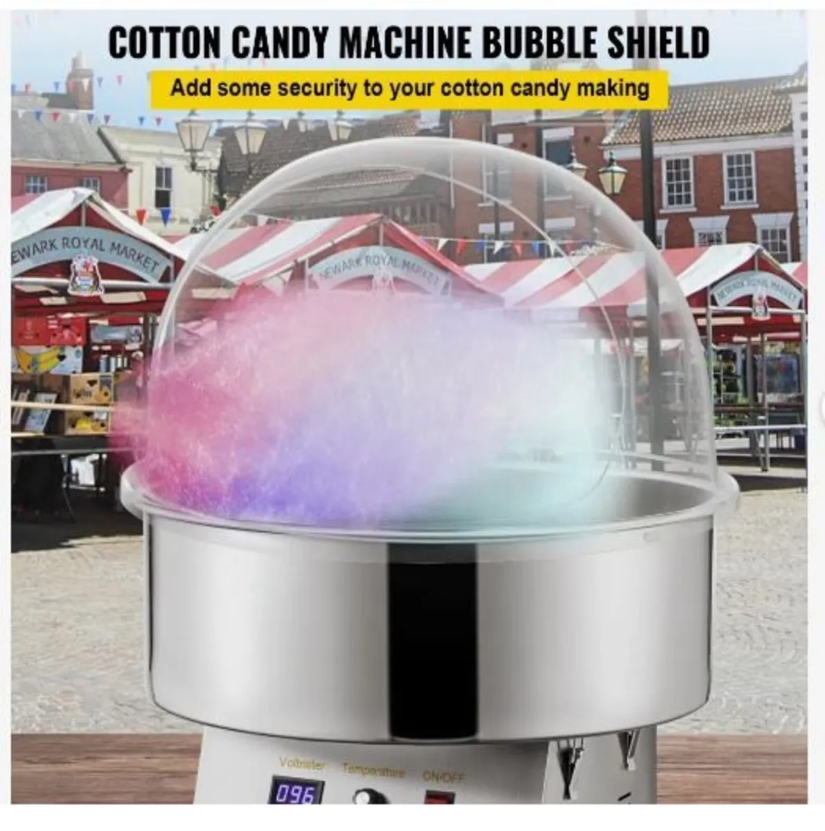20.5" Diameter Candy Floss Cover for Candy - Image 2