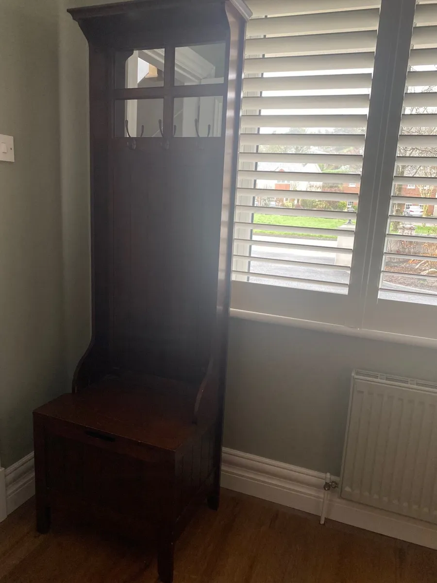 Furniture, hall stand. - Image 2